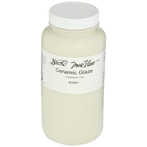 Sax True Flow Gloss Glaze, Ivory, 1 Pint - 1430115