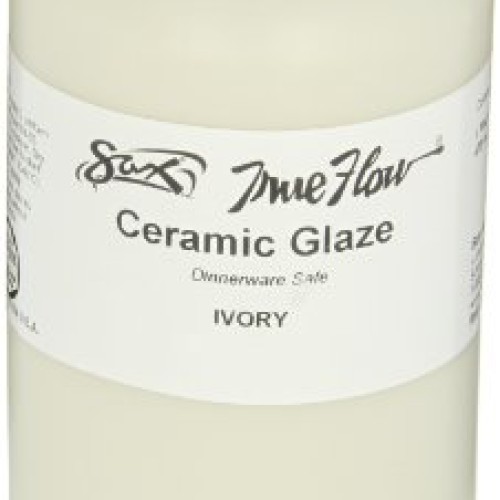Sax True Flow Gloss Glaze, Ivory, 1 Pint - 1430115