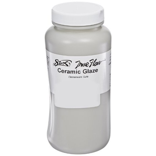 Sax True Flow Gloss Glaze, Light Gray, 1 Pint