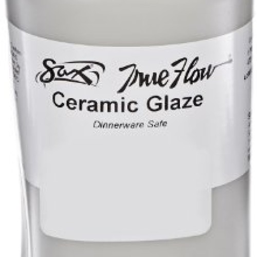 Sax True Flow Gloss Glaze, Light Gray, 1 Pint