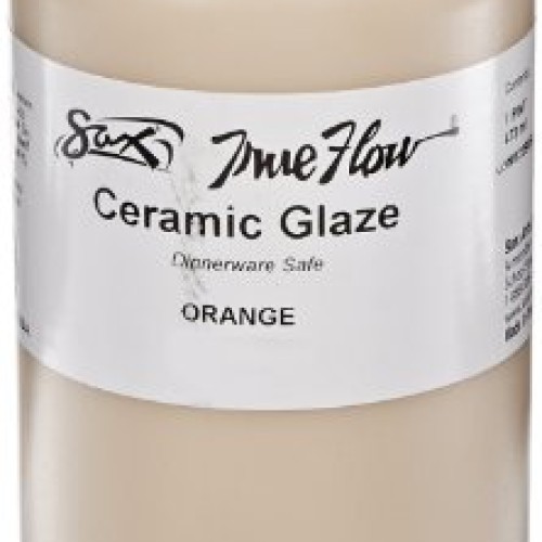Sax True Flow Gloss Glaze, Orange, 1 Pint, 20 cm - 1430118