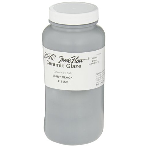 Sax True Flow Gloss Glaze, Shiny Black, 1 Pint - 416950