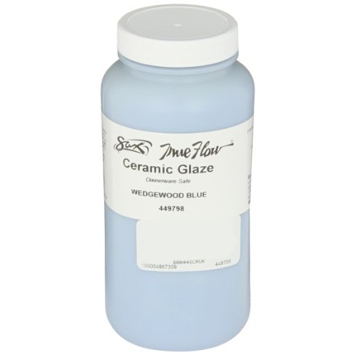 Sax True Flow Gloss Glaze, Sky Blue Wedgewood, 1 Pint - 449798