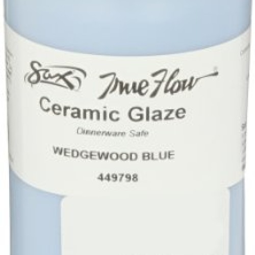 Sax True Flow Gloss Glaze, Sky Blue Wedgewood, 1 Pint - 449798