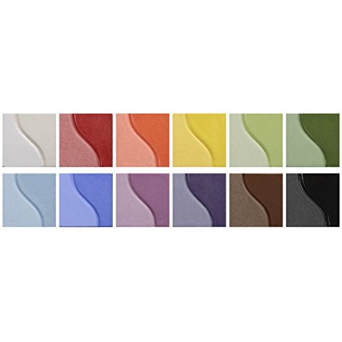Sax True Flow Underglaze Set, 2 Ounces, Assorted Colors, Set of 12...