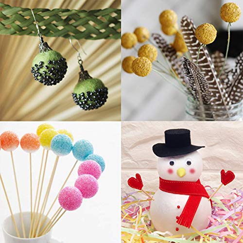 SBYURE 100 Pieces Foam Craft Balls 20mm0.79 inch White Polystyre...