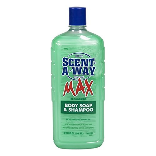 Hunters Specialties Scent-A-Way MAX 32oz Liquid Body Soap & Shampoo