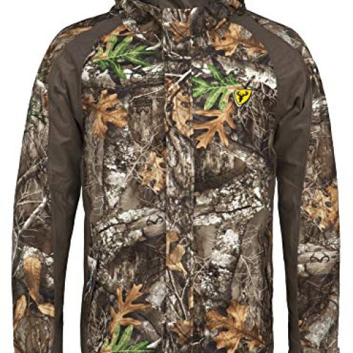 Scent Blocker Drencher Mens Hooded Hunting Rain Jacket, Realtree ...
