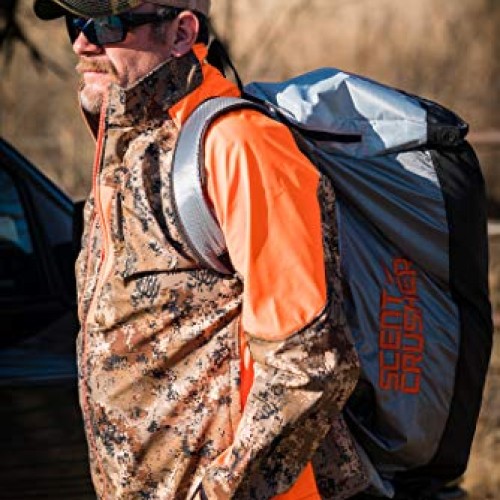 Scent Crusher Ozone Gear Bag - Eliminates Odors Before and After T...