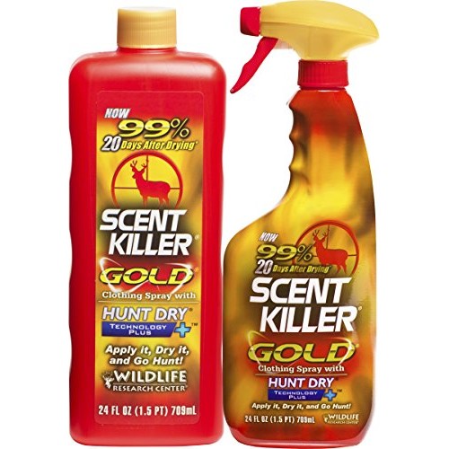 Scent Killer 1259 Wildlife Research Gold 24/24 Combo, 48 oz.
