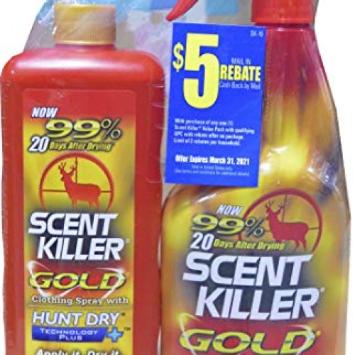 Scent Killer 1259 Wildlife Research Gold 24/24 Combo, 48 oz.