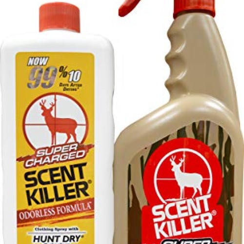 Scent Killer 559 Wildlife Research Super Charged Spray 24/24 Combo...