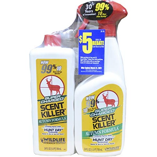 Scent Killer 579 Wildlife Research Super Charged Autumn Formula Sp...