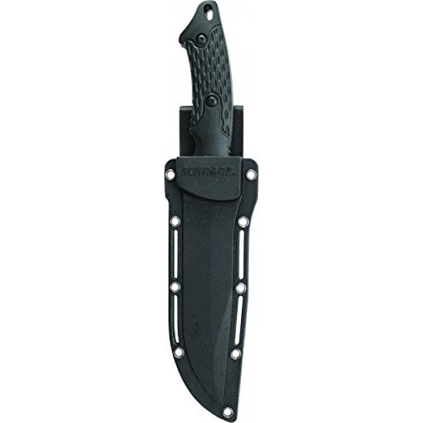 Schrade SCHF30 9.7in Stainless Steel Full Tang Fixed Blade Knife w...