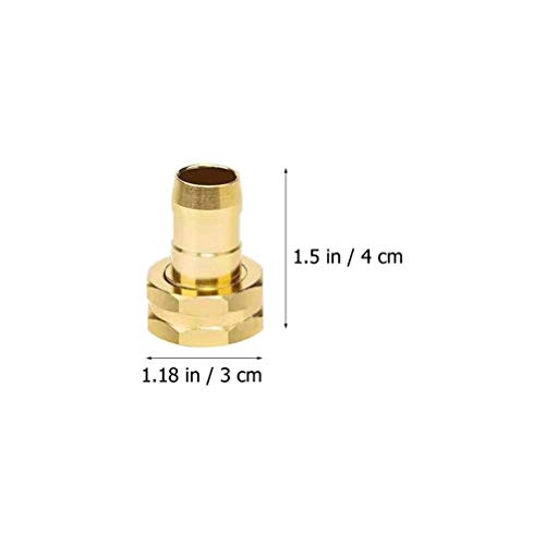 Scicalife 1 Set Garden Hose Repair Connector with Clamps Garden Ac...