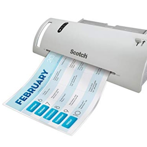 Scotch Thermal Laminating Pouches, 100-Pack, 8.9 x 11.4 inches, Le...