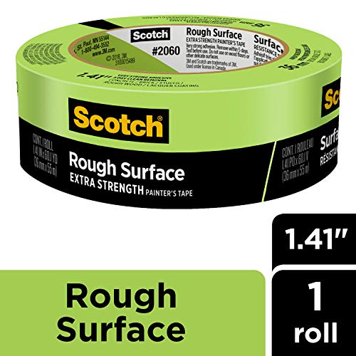 Scotch Rough Surface Painters Tape, 1.41 inch x 60 yard, 2060, 1 ...