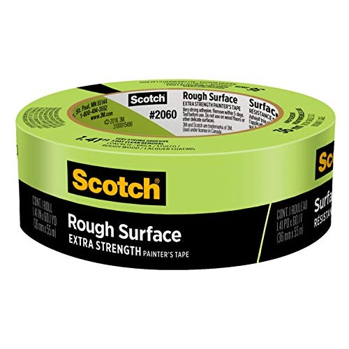 Scotch Rough Surface Painters Tape, 1.41 inch x 60 yard, 2060, 1 ...