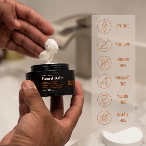 Scotch Porter Conditioning Beard Balm for Men | Hydrates, Smooths,...