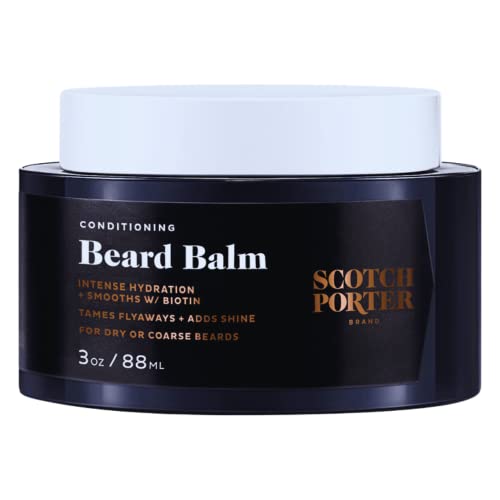 Scotch Porter Conditioning Beard Balm for Men | Hydrates, Smooths,...