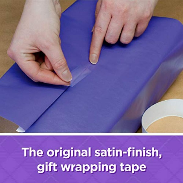 Scotch Gift Wrap Tape, 6 Rolls, The Go-To Tape for the Holidays, 3...