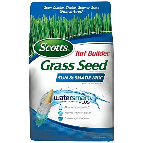 Scotts 18225 Turf Builder Sun and Shade Grass Seed Mix 6 Pack, 3 lb