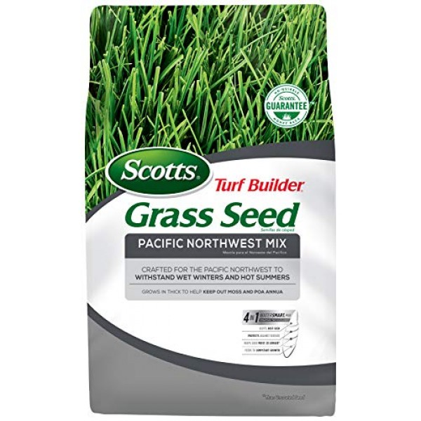 Scotts 18246 Turf Builder Grass Seed Pacific Northwest Mix, 7-Pound