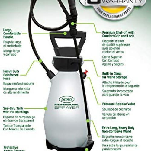 Scotts 190567 Lithium-Ion Battery Powered Pump Zero Technology Spr...