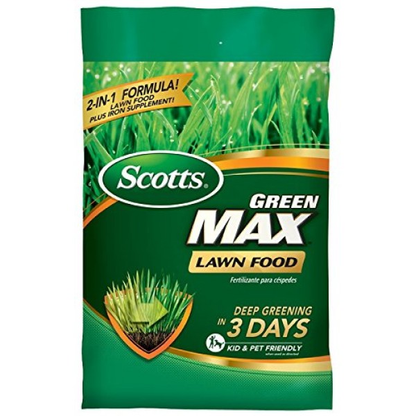 Scotts 44611A Food-10 M | Green Max Lawn Food, 10M