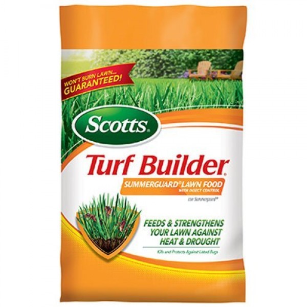 Scotts 49013 Turf Builder SummerGuard Lawn Food with Insect Contro...