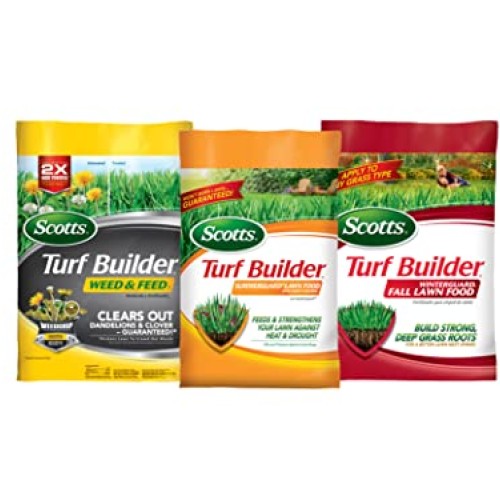 Scotts Lawn Care Plan for Large Yards Northern, 3-Part