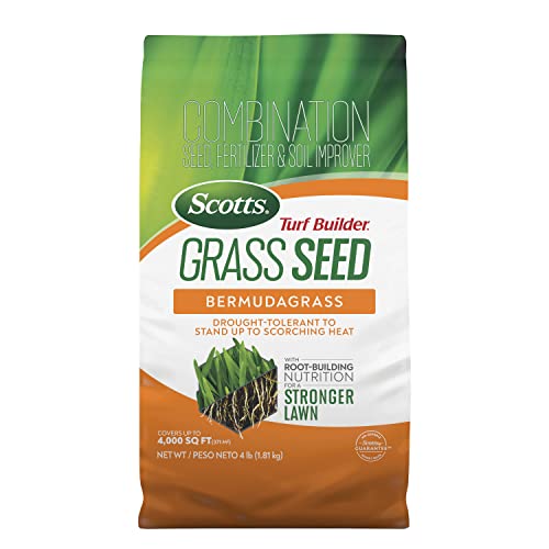 Scotts Turf Builder Grass Seed Bermudagrass Drought-Tolerant to St...