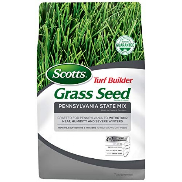 Scotts Turf Builder Grass Seed - Pennsylvania State Mix, 20-Pound ...