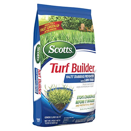 Scotts Turf Builder Halts Crabgrass Preventer with Lawn Food - 5,0...