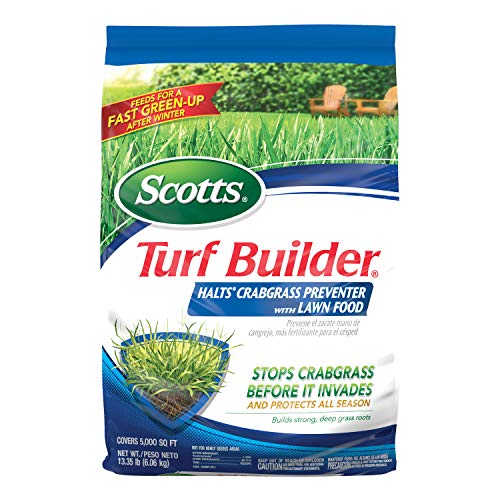 Scotts Turf Builder Halts Crabgrass Preventer with Lawn Food - 5,0...