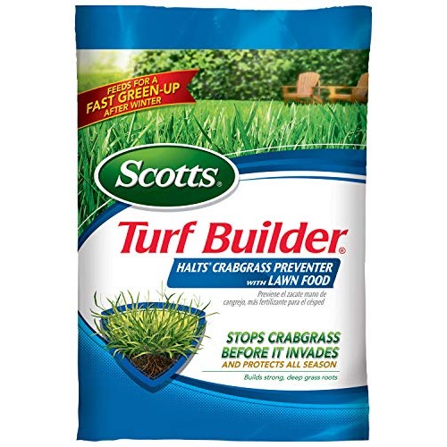 Scotts Turf Builder Halts Crabgrass Preventer with Lawn Food, 15,0...