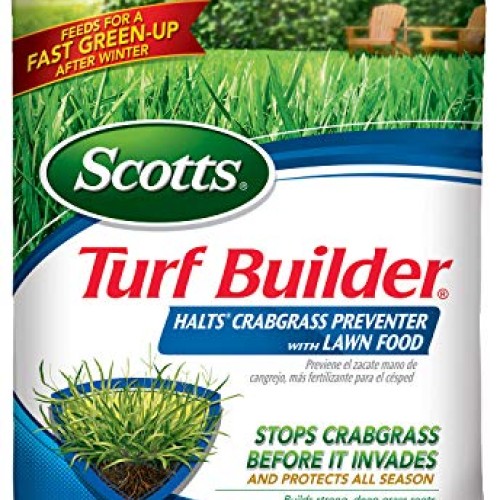 Scotts Turf Builder Halts Crabgrass Preventer with Lawn Food, 15,0...