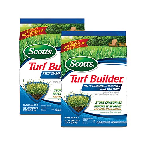 Scotts Turf Builder Halts Crabgrass Preventer with Lawn Food - 5,0...