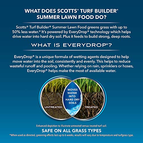 Scotts Turf Builder Summer Lawn Food, 4,000 sq. ft.