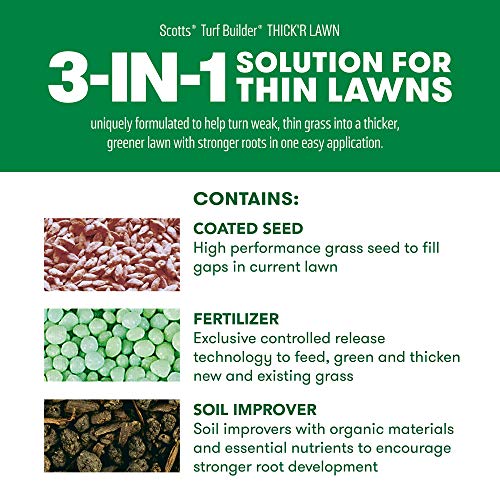 Scotts Turf Builder ThickR Lawn Bermudagrass - 4,000 sq. ft., Com...