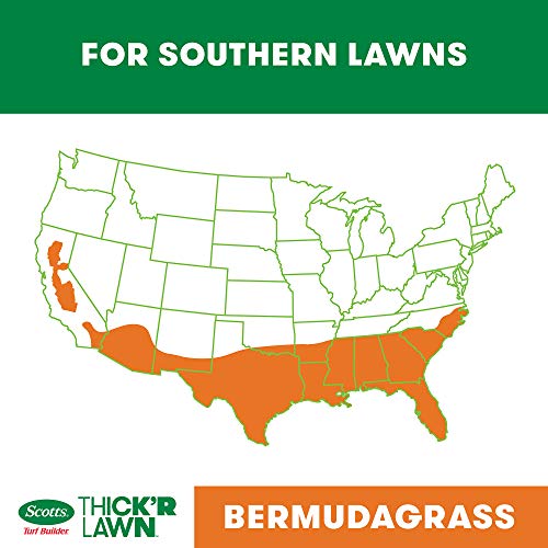 Scotts Turf Builder ThickR Lawn Bermudagrass - 4,000 sq. ft., Com...