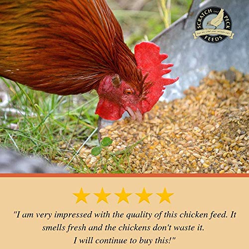 Naturally Free Organic Grower Feed for Chickens and Ducks - Non-GM...