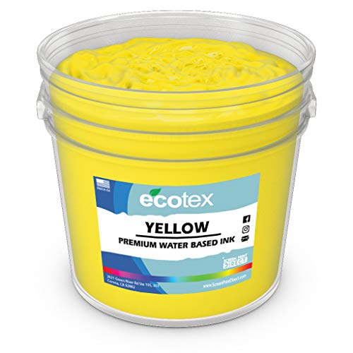 Ecotex Yellow Water Based Discharge Ink for Screen Printing - Non ...