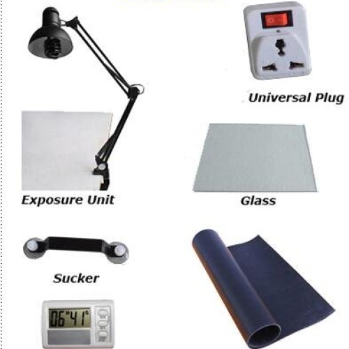 Simple UV Exposure Unit Equipment for Silk Screen Printing Simple ...