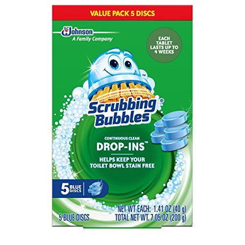 Scrubbing Bubbles Drop-Ins Toilet Cleaning Tablets, Toilet Bowl St...