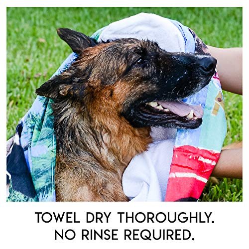 No Rinse Pet Wipes- for Pet Bathing, Pet Grooming, and Pet Washing...