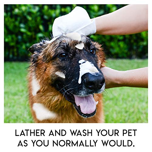 No Rinse Pet Wipes- for Pet Bathing, Pet Grooming, and Pet Washing...