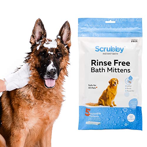 No Rinse Pet Wipes- for Pet Bathing, Pet Grooming, and Pet Washing...