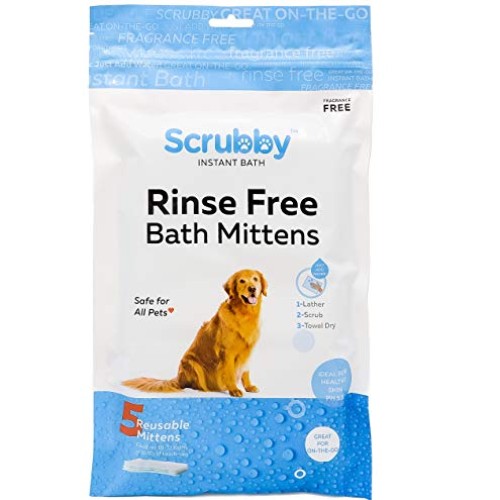 No Rinse Pet Wipes- for Pet Bathing, Pet Grooming, and Pet Washing...