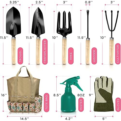 Gardening Tools - Garden Tools Stainless Steel Gardening Gifts for...